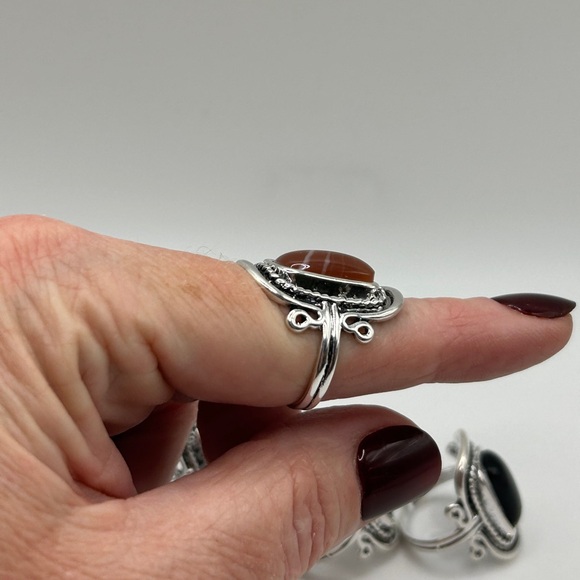 Silver & Stone Rings - Picture 15 of 15